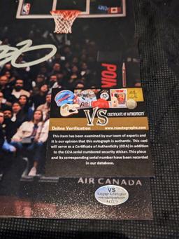 Lebron James  autographed 8x10 photo with coa