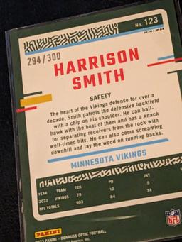 Harrison Smith 294/300 2023 Donruss Optic Wave insert