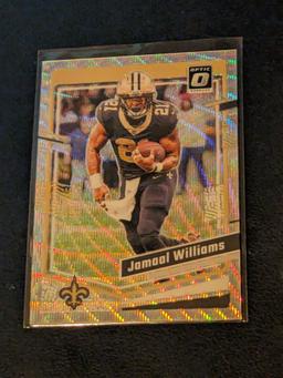 Jamaal Williams 173/300 2023 Donruss Optic Wave insert