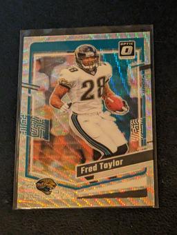 Fred Taylor 121/300 2023 Donruss Optic Wave insert
