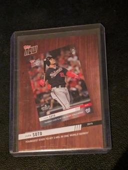 Juan Soto 2020 Topps Now #BTN-1 Washington Nationals MLB