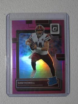 2022 DONRUSS OPTIC SAM HOWELL RC PINK