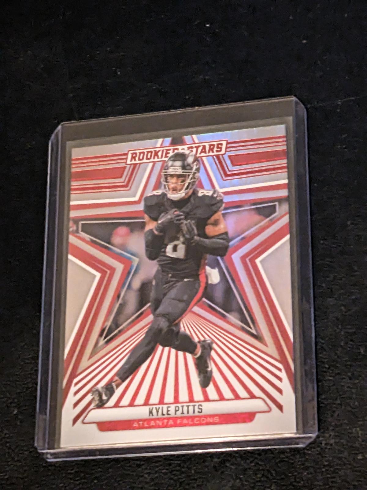 Kyle Pitts 2024 Panini Rookies and Stars Longevity Holo red foil