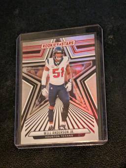 Will Anderson Jr. 2024 Panini Rookies and Stars Longevity Holo #40