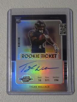 2021 CONTENDERS OPTIC TYLAN WALLACE AUTO