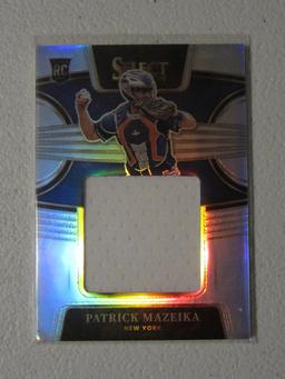 2022 SELECT PATRICK MAZEIKA RC /250 PRIZM