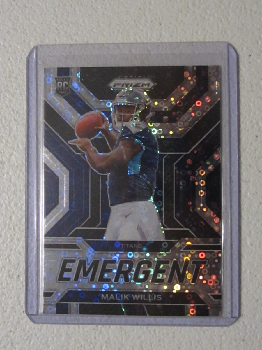 2022 PRIZM EMERGENT MALIK WILLIS RC DISCO