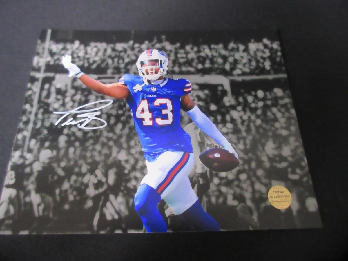 TERREL BERNARD SIGNED 8X10 PHOTO ELITE COA