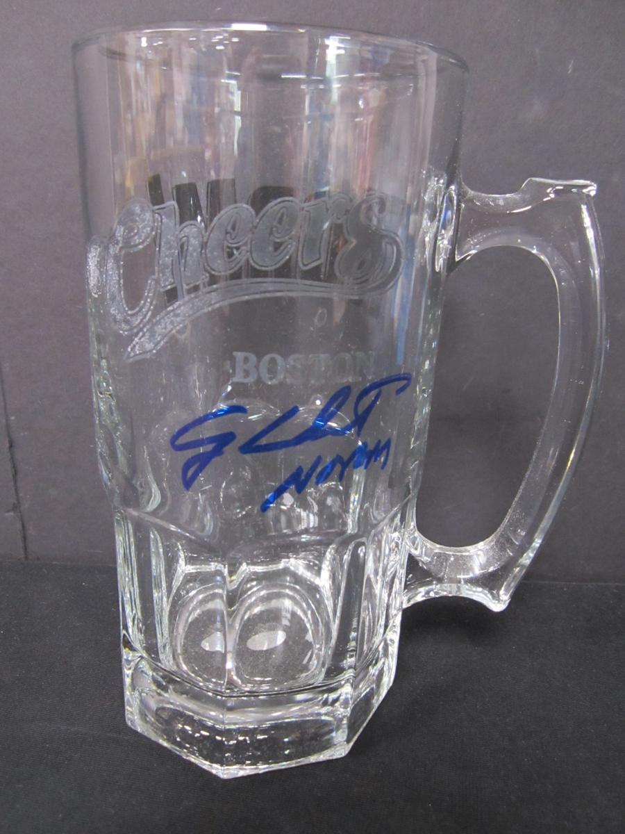 George Wendt Signed Beer Mug TSA COA
