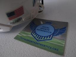 LOU HOLTZ SIGNED MINI HELMET WITH COA