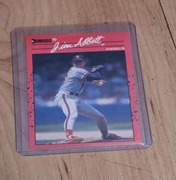 JIM ABBOTT 1990 DONRUSS #108