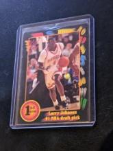 1991-92 Wild Card #1 Larry Johnson 1st Edition Rookie