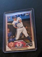 Josh Jung 2023 Topps Chrome #93 Texas Rangers RC/Rookie