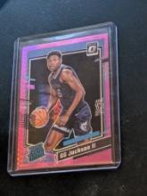 2023-24 Donruss Optic GG Jackson II Pink Prizm Rated Rookie #228