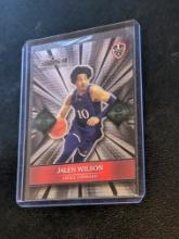 2021-22 Wild Card Alumination #ABC-34 Jalen Wilson Kansas Jayhawks