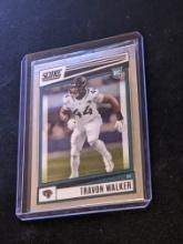 2022 Chronicles Football Travon Walker Score Premium RC