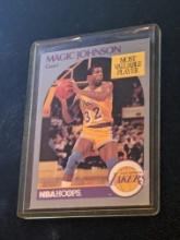 1990 NBA Hoops Magic Johnson Most Valuable Player #157 Basketball