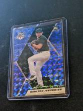 2021 Panini Mosaic Daulton Jefferies RC #279 Blue Mosaic Prizm Oakland Athletics