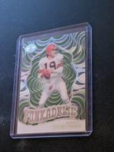 2023 Panini Illusions Funkadelic Emerald Acetate #1 Bernie Kosar Browns