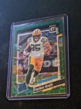 2023 Panini Donruss Optic - Rated Rookie Tucker Kraft #243 Green Velocity Parallel Insert
