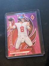 102/175 2023 Daniel Jones Panini Phoenix Flame Throwers Purple #FLA-10 NY Giants