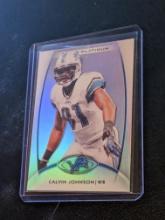 2012 Topps Platinum - Calvin Johnson #1 - Detroit Lions  Megatron