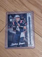 2022 Bailey Zappe Rookie Card RC Panini Chronicles Luminance #209