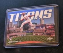 2023 Jordan Walker Topps Chrome #CT-15 Titans RC Rookie St Louis Cardinals