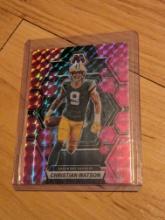 2023 Panini Mosaic Christian Watson #86 Pink Parallel Insert