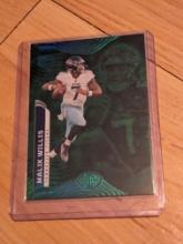 MALIK WILLIS 2022 Panini Illusions GREEN Rookie Card RC #97 Tennessee Titans