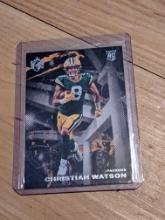 2022 Panini Chronicles Gridiron Kings #GK-15 Christian Watson RC Packers