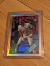 2023 Topps Chrome - Jordan Walker 1988 Silver Refractor RC No. 88CU-18