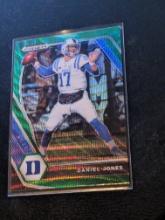 daniel jones 2021 PANINI PRIZM #24 GREEN WAVE GIANTS QB