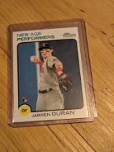 2022 Topps Heritage #NAP-23 Jarren Duran RC New Age Performers