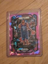 2023-24 Panini Prizm #294 Ricky Council IV Prizm Pink Ice RC
