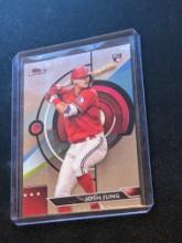 2023 Topps Finest Josh Jung RC Rookie Texas Rangers #75