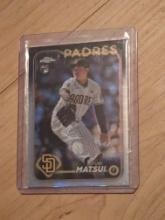 2024 Topps Chrome Hyper Refractor RC #116 Yuki Matsui San Diego Padres