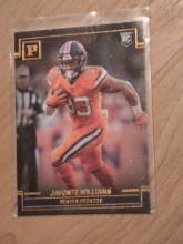 2021 Panini Chronicles #PA-16 - Javonte Williams Panini Gold RC