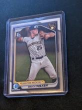 Brock Wilken 2024 Bowman Chrome 1st Bowman Mega #BCP-86 Brewers