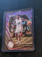 2021-22 Panini Prizm Draft Picks Purple Wave Prizm #5 Jonathan Kuminga (RC)