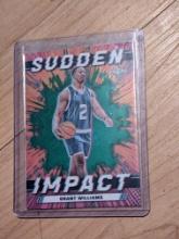 #SI-11 Grant Williams 2023-24 Topps Chrome Sudden Impact Refractor Green Topps
