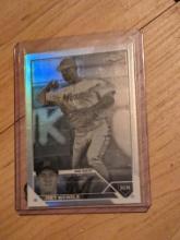 2023 Topps Chrome Update Negative Refractor Joey Wendle Card #USC75 Marlins