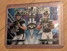 2021 PANINI PLAYOFF ZACH WILSON ELIJAH MOORE THUNDER and LIGHTNING #TL-18