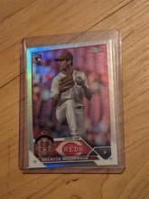2023 Topps Chrome Update Silver Refractor # USC64 Brandon Williamson RC