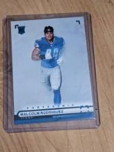 2022 Panini Chronicles Photogenic Holo Teal Malcolm Rodriguez #PH-46 Rookie RC
