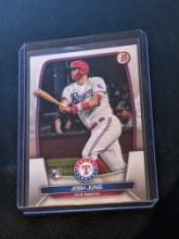 2023 Bowman JOSH JUNG ROOKIE CARD #43 Rangers RC
