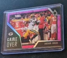 2020 Panini Phoenix Game Over Pink 136/199 Aaron Jones #9