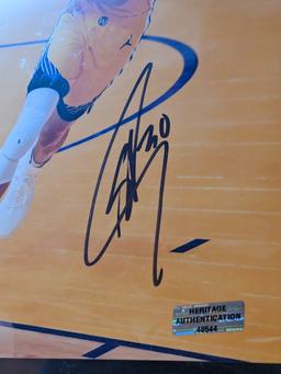 Stephen Curry autographed 8x10 photo with coa