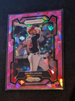 Brady House 2024 Panini Prizm pink ice insert #23