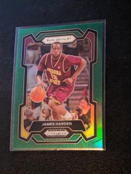 2024 Panini Prizm Draft Picks JAMES HARDEN #41 GREEN Parallel Insert